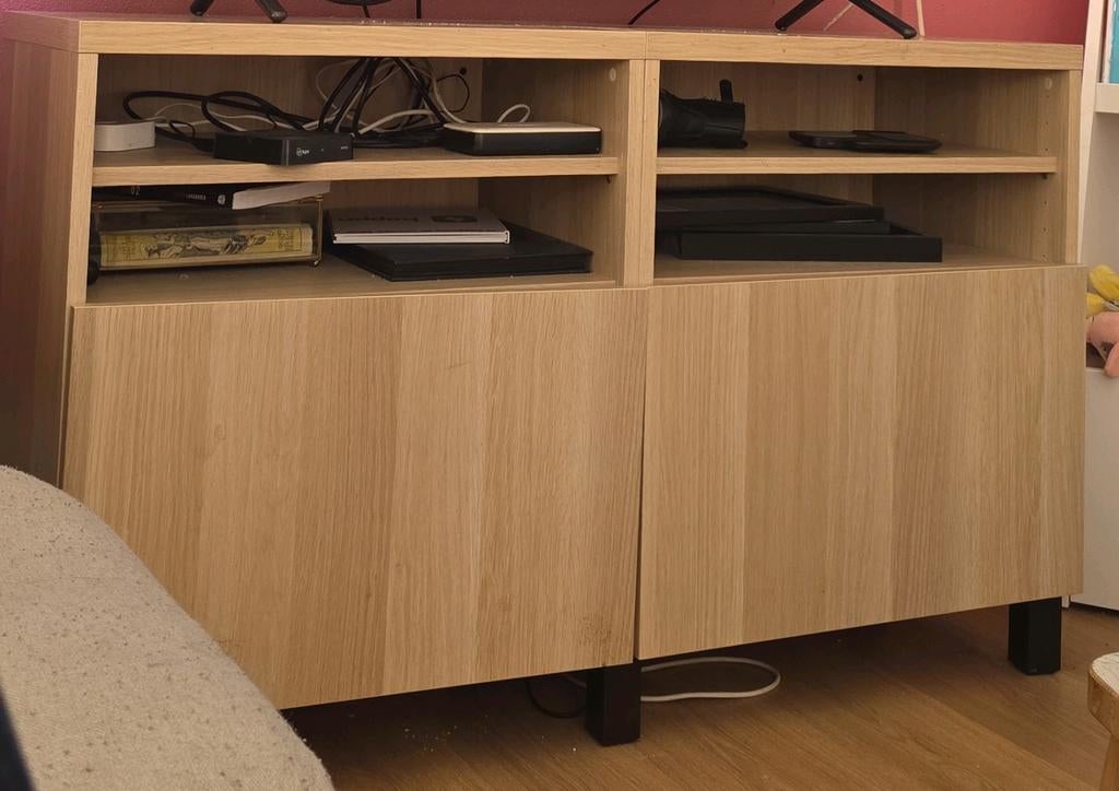 Besta tv kast, Huis en Inrichting, Kasten | Televisiemeubels, Ophalen, 25 tot 50 cm, Minder dan 100 cm