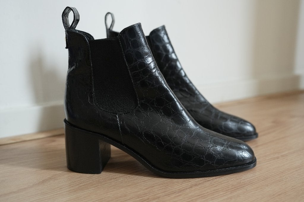 NIEUW! Mooie zwarte enkellaarsjes van Lodi (maat 38), Kleding | Dames, Zwart, Lage of Enkellaarzen, Nieuw, Ophalen of Verzenden