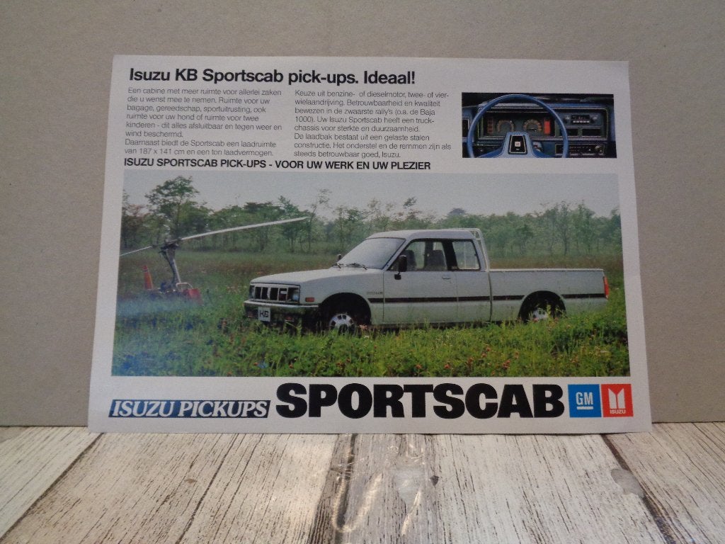 isuzu sportscab, Verzenden, Zo goed als nieuw, Overige merken