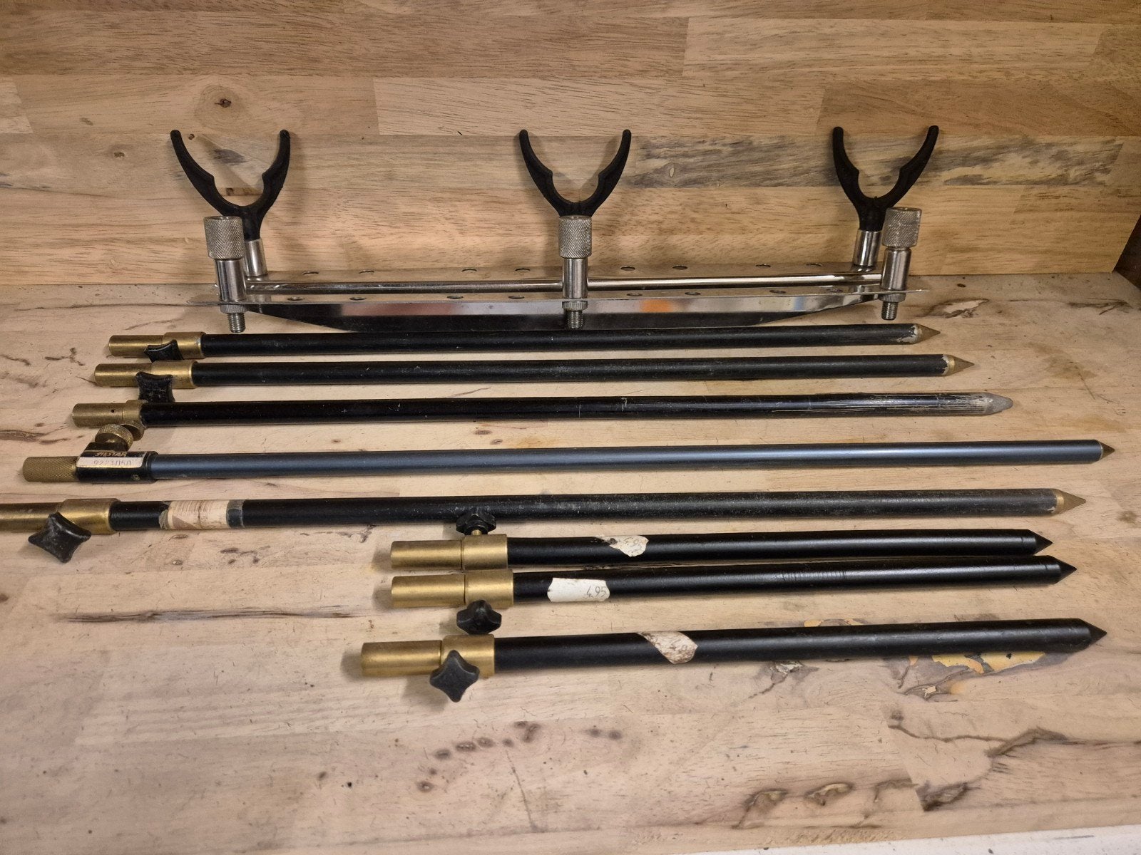 Banksticks en buzzerbars als set., Watersport en Boten, Hengelsport | Karpervissen, Ophalen of Verzenden, Gebruikt
