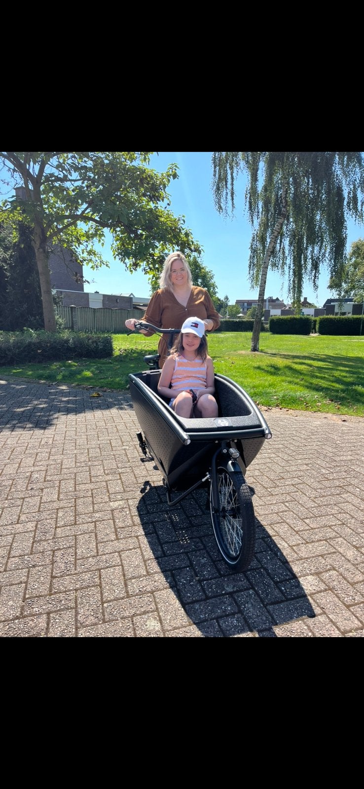 Urban Arrow Family - Zwart - Bakfiets 2021 / 6.507km, Ophalen, Zo goed als nieuw, 1 kind
