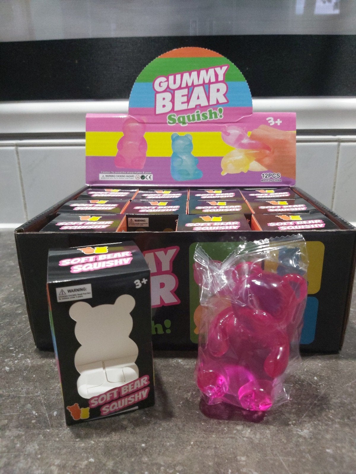 Gummy Bear Squishy - Zacht en Knijpbaar Speelgoed, Ophalen of Verzenden, Nieuw, Jongen of Meisje
