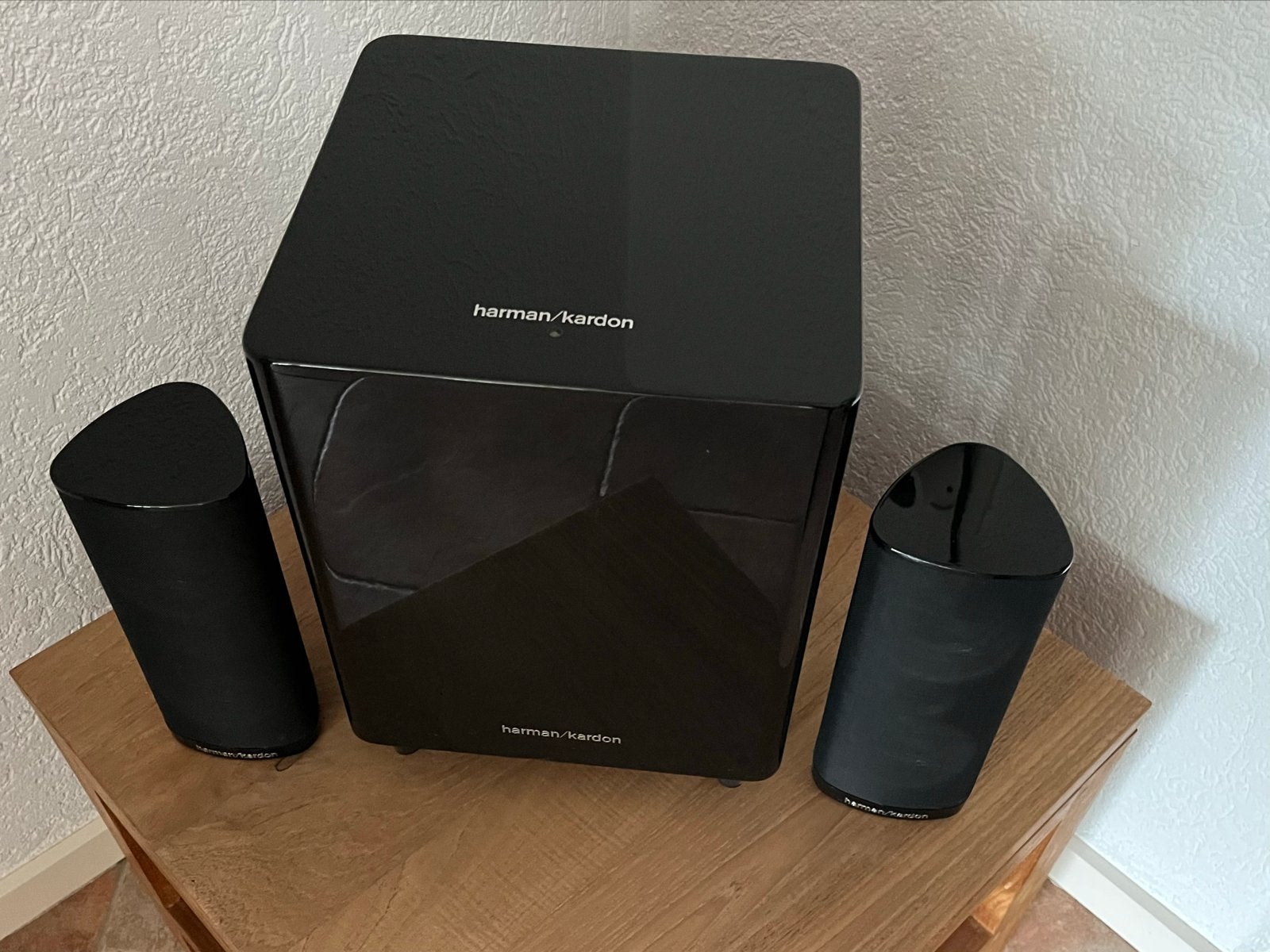 Harman Kardon HKTS210SUB/230 2.1 Speakerset, Gebruikt, Speakerset, Geschikt voor surround/home cinema, Harman Kardon