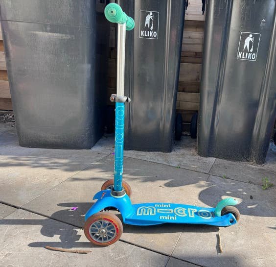 Micro Mini Step - Blauw, Fietsen en Brommers, Ophalen, Gebruikt, Gewone step