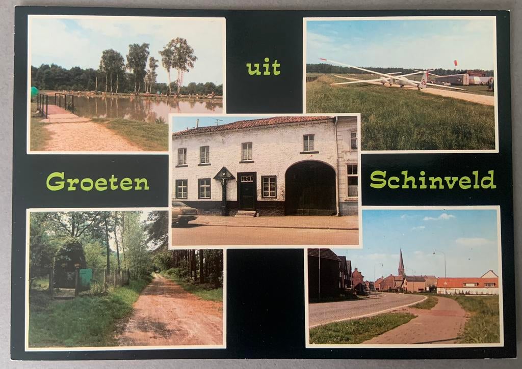 Groeten uit Schinveld, Ophalen of Verzenden, Ongelopen, Limburg