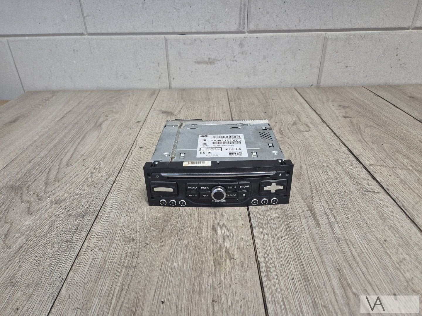 Radio navigatie Peugeot 3008 5008 Citroen C3 DS3 98083777xt, Gebruikt, -, Ophalen of Verzenden, -