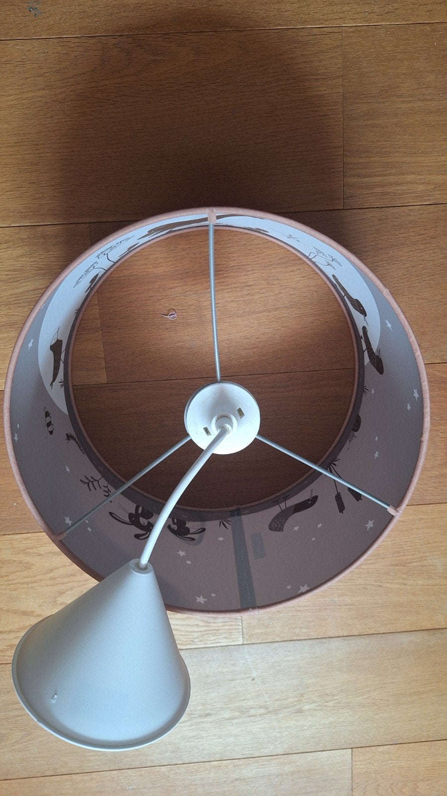 Little Dutch Goose Hanglamp, Meerkleurig, Rond, Zo goed als nieuw, Textiel