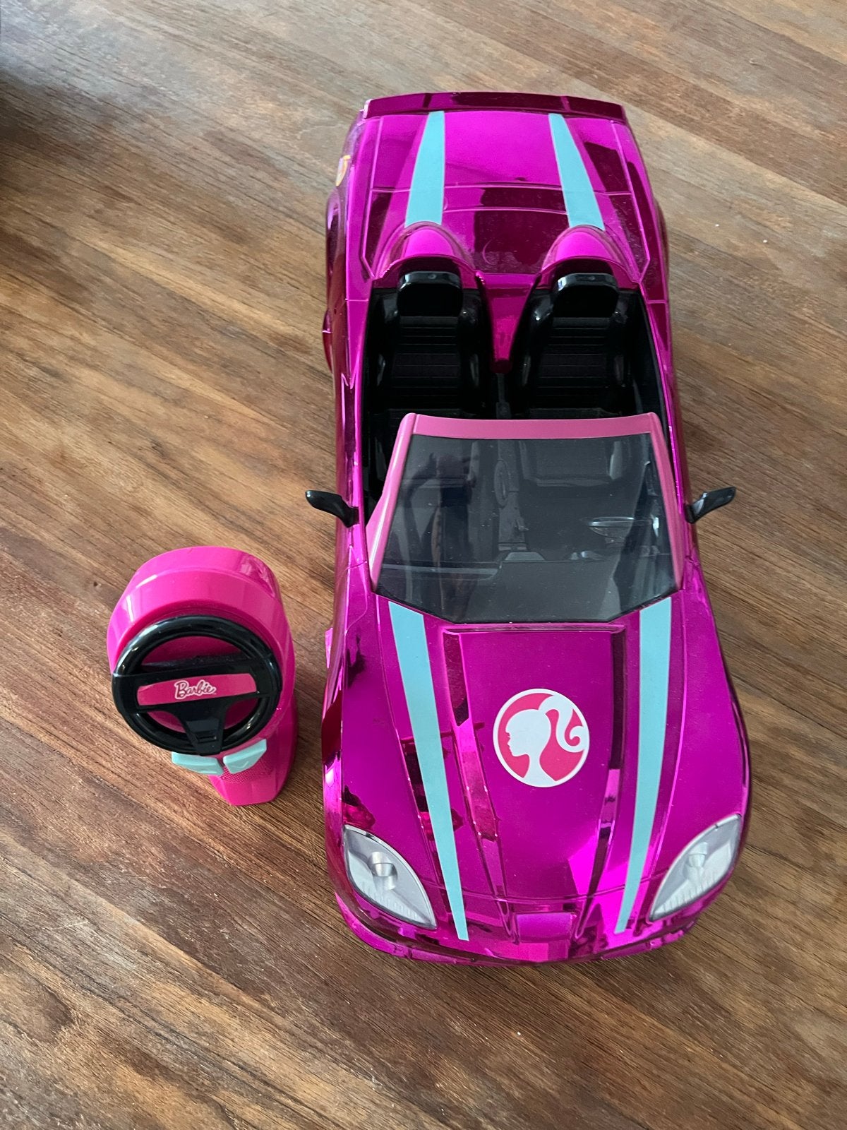 Barbie RC Auto Roze met Afstandsbediening, Gebruikt, Auto onroad, RTR (Ready to Run), Overige schalen