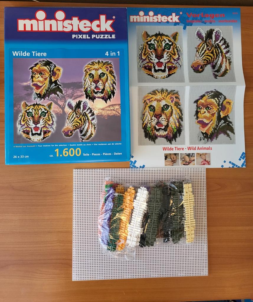 Ministeck Wilde Tiere - Nieuw, Hobby en Vrije tijd, Ministeck, Ophalen of Verzenden, Nieuw, Box-set