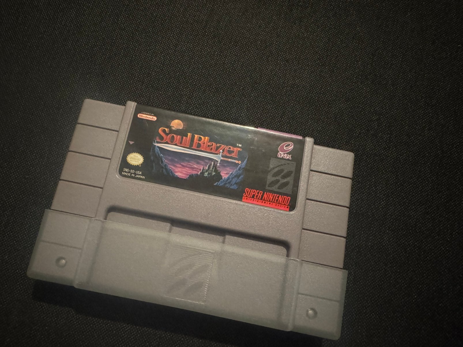 SNES Soul Blazer USA, Vechten, 2 spelers, Ophalen of Verzenden, Zo goed als nieuw
