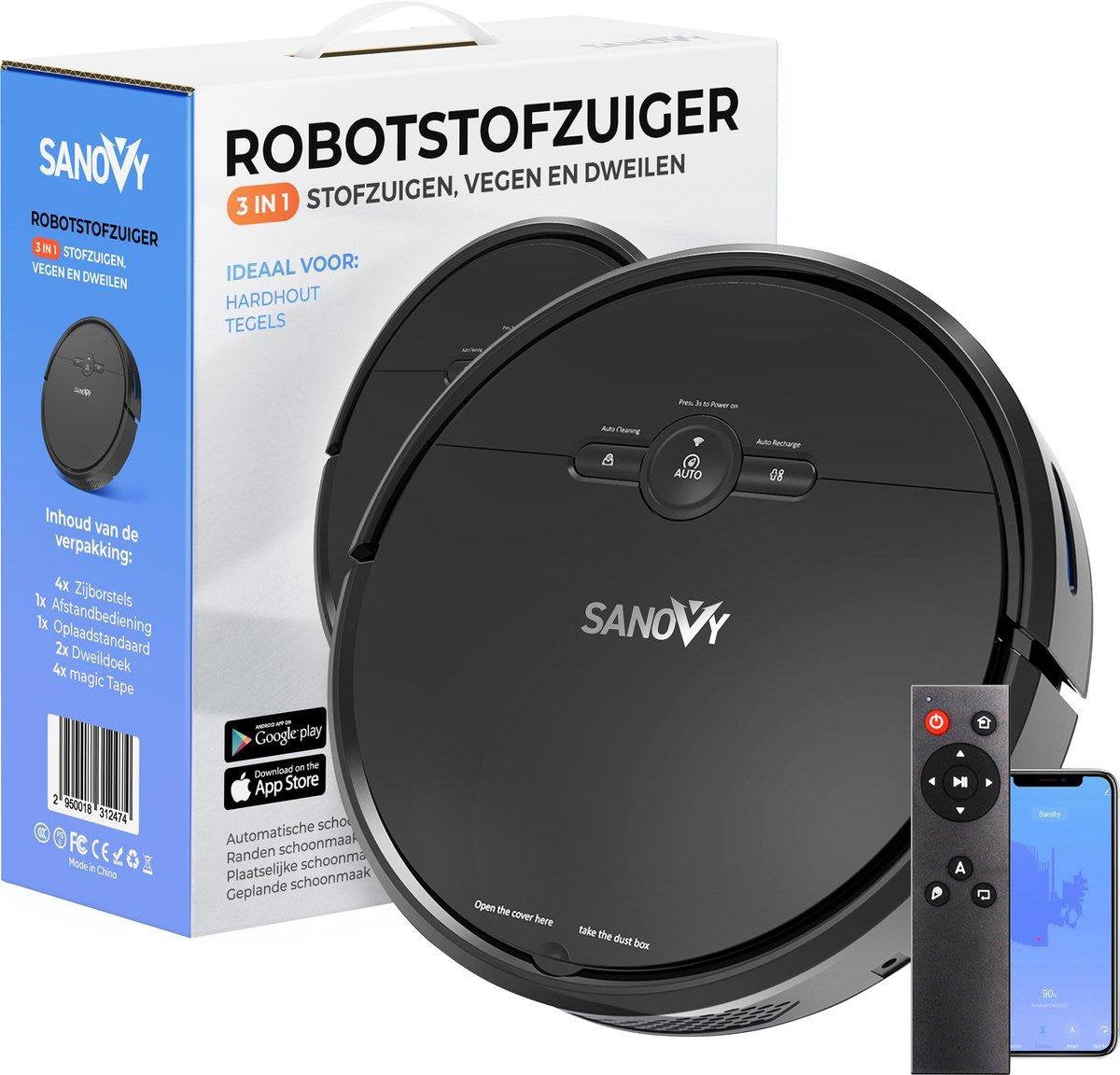 Robotstofzuiger 3 in 1, Ophalen of Verzenden, Nieuw, Robotstofzuiger, Overige merken