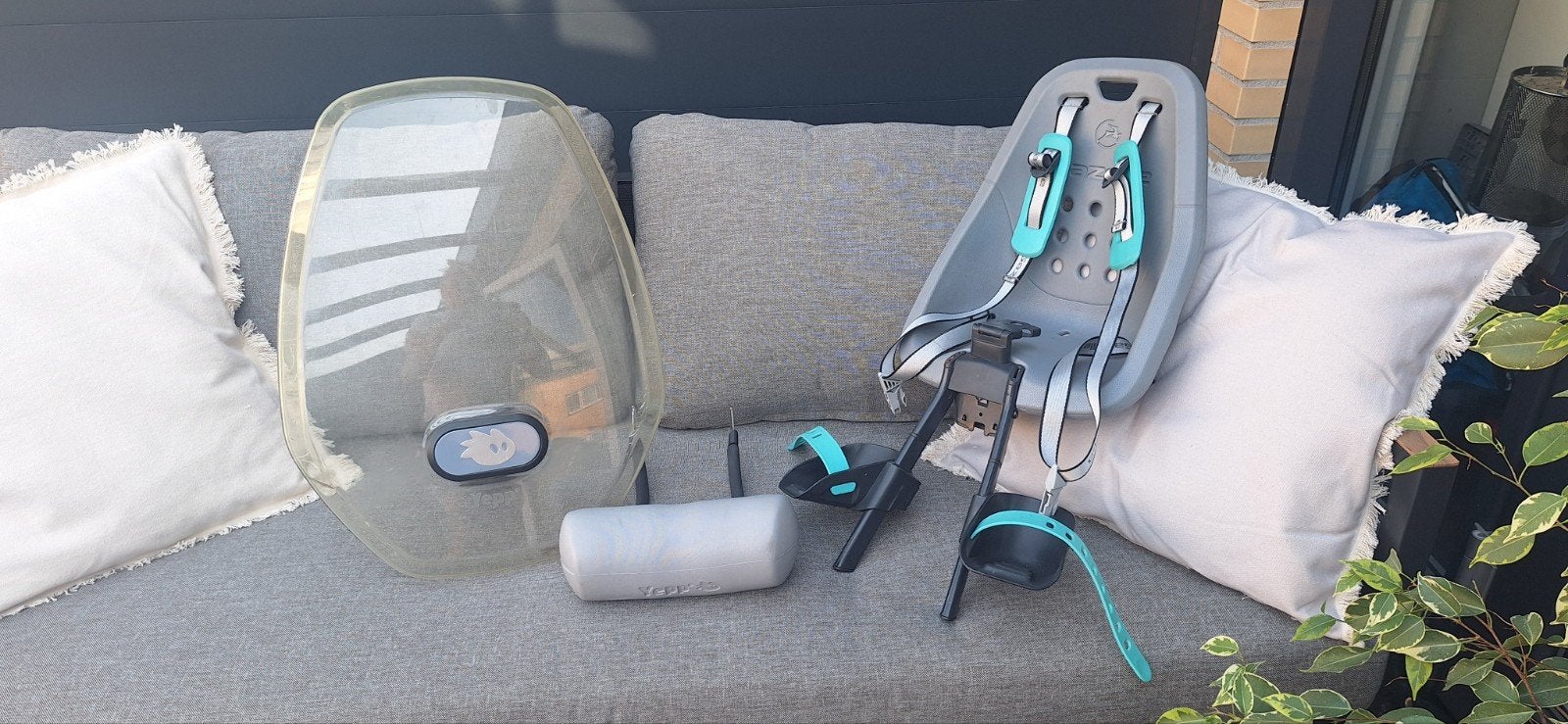 Yepp Mini Fietsstoeltje met Windscherm - Zo goed als nieuw, Ophalen, Zo goed als nieuw