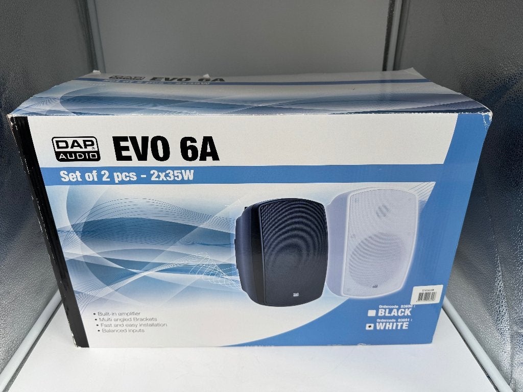 DAB EVO 6A speakerset, Audio, Tv en Foto, Luidsprekers, Overige merken, Speakerset, Ophalen of Verzenden, Zo goed als nieuw