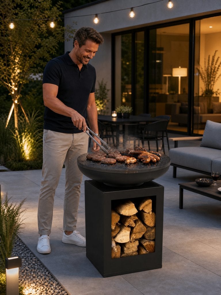 Plancha bbq, Tuin en Terras, Houtskoolbarbecues, Ophalen of Verzenden, Nieuw