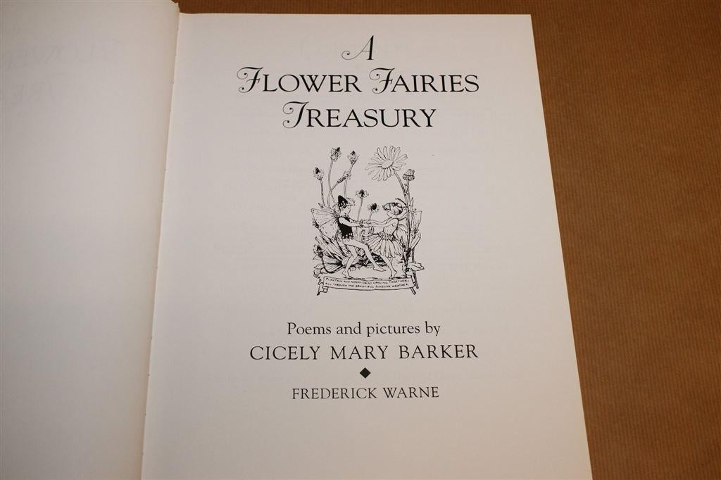 Flower Fairies Treasury — Cicely Mary Barker 1997, Boeken, Prentenboeken en Plaatjesalbums, Ophalen of Verzenden, Gelezen
