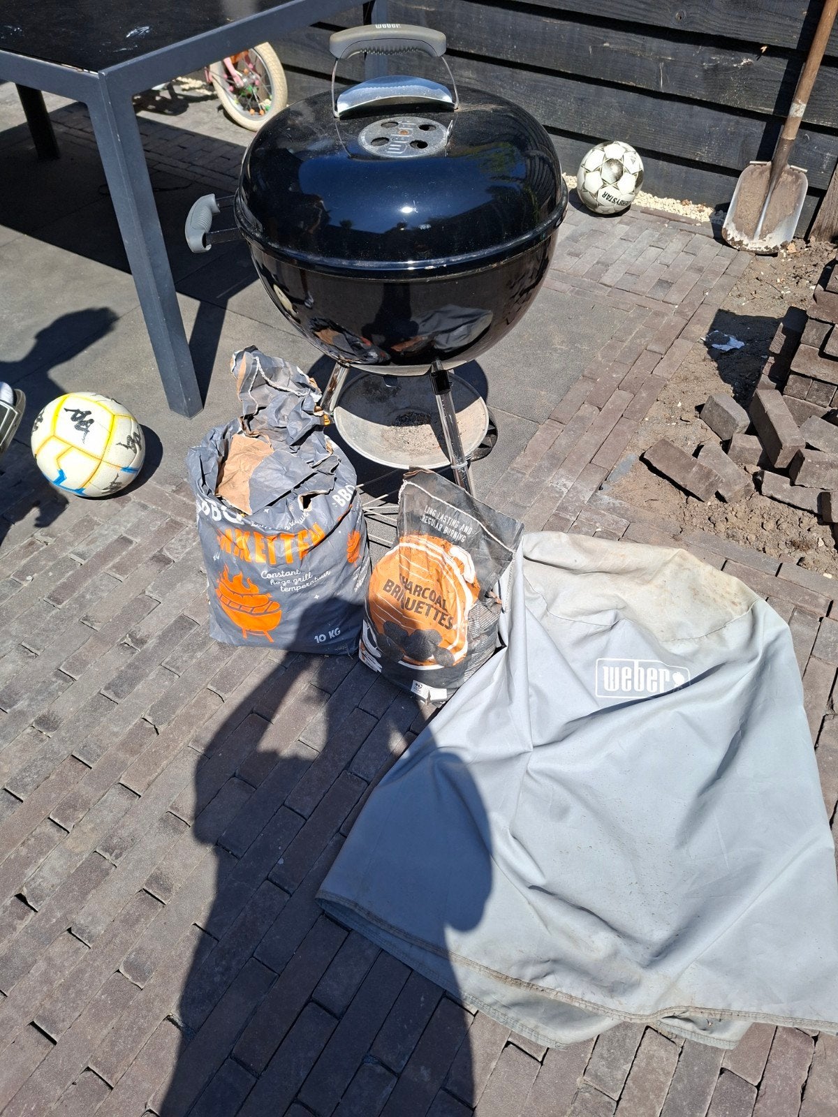 Weber bbq incl accessoires, Tuin en Terras, Vuurkorven, Ophalen, Gebruikt