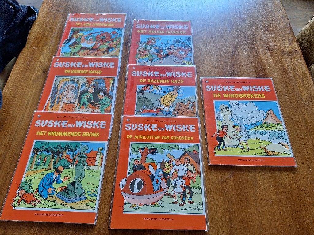 Suske en Wiske met bijbehorende bijlage (volledige serie), Complete serie of reeks, Ophalen of Verzenden, Nieuw