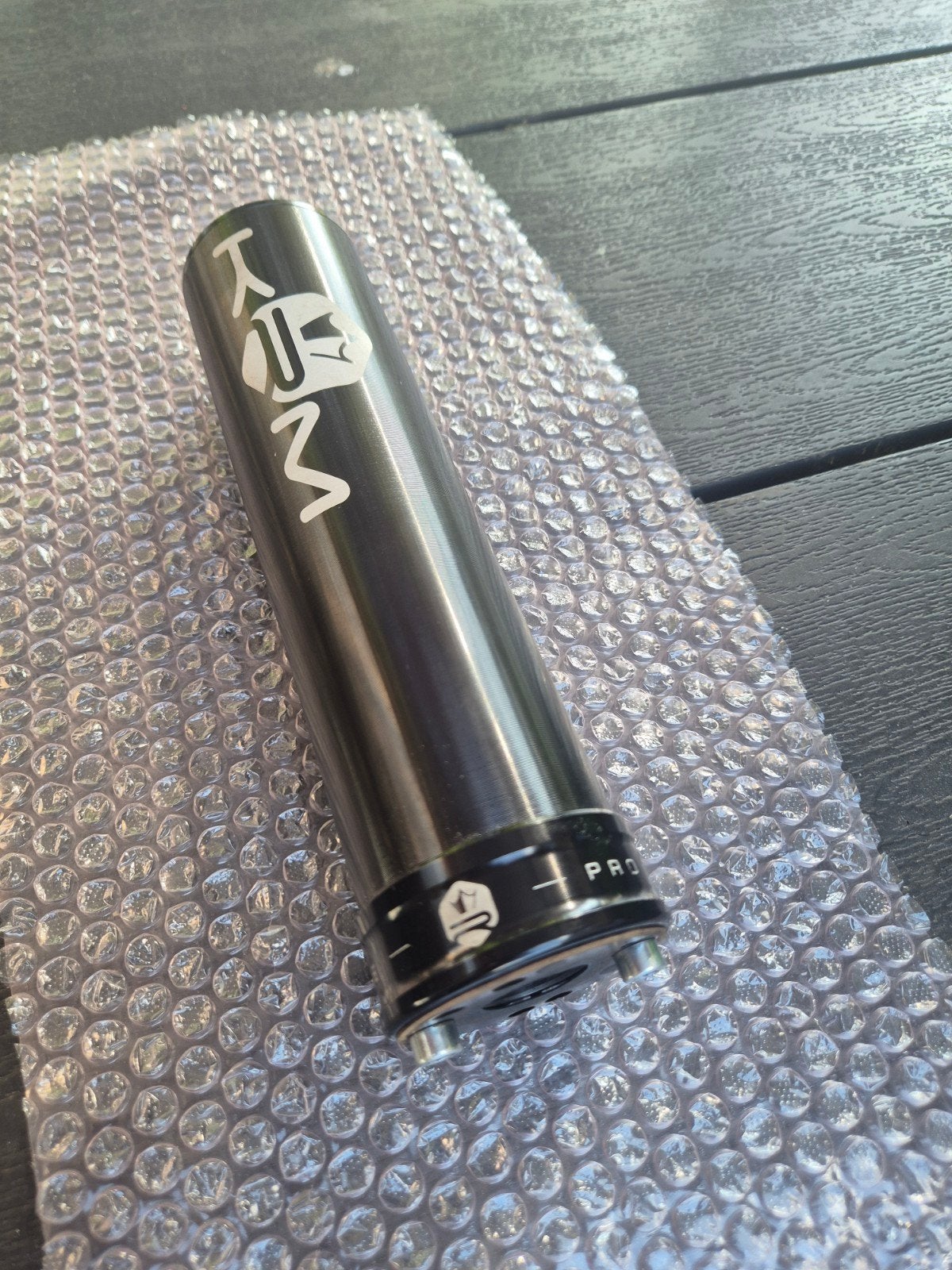 KRM demper 70-90cc pro ride voor Derbi (zwart/roze), Ophalen of Verzenden, Uitlaat