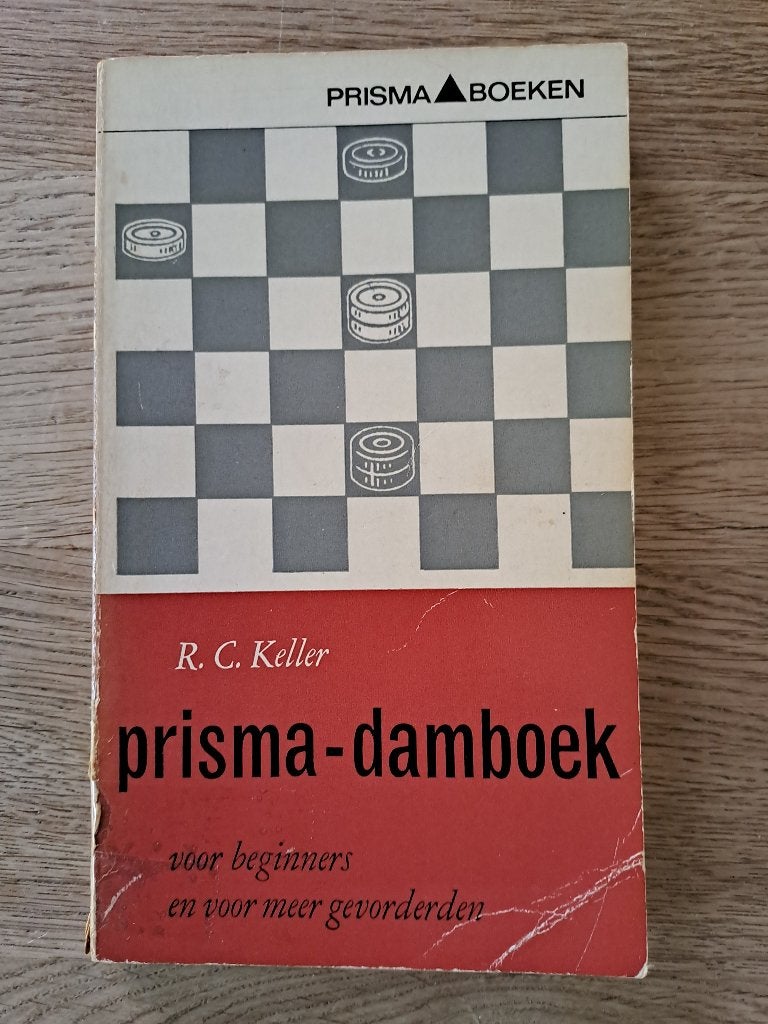 DAMBOEK VOOR BEGINNERS. PRISMA. R.C. KELLER. RETRO., Ophalen of Verzenden, Minder dan 500 stukjes, Gebruikt, Overige typen
