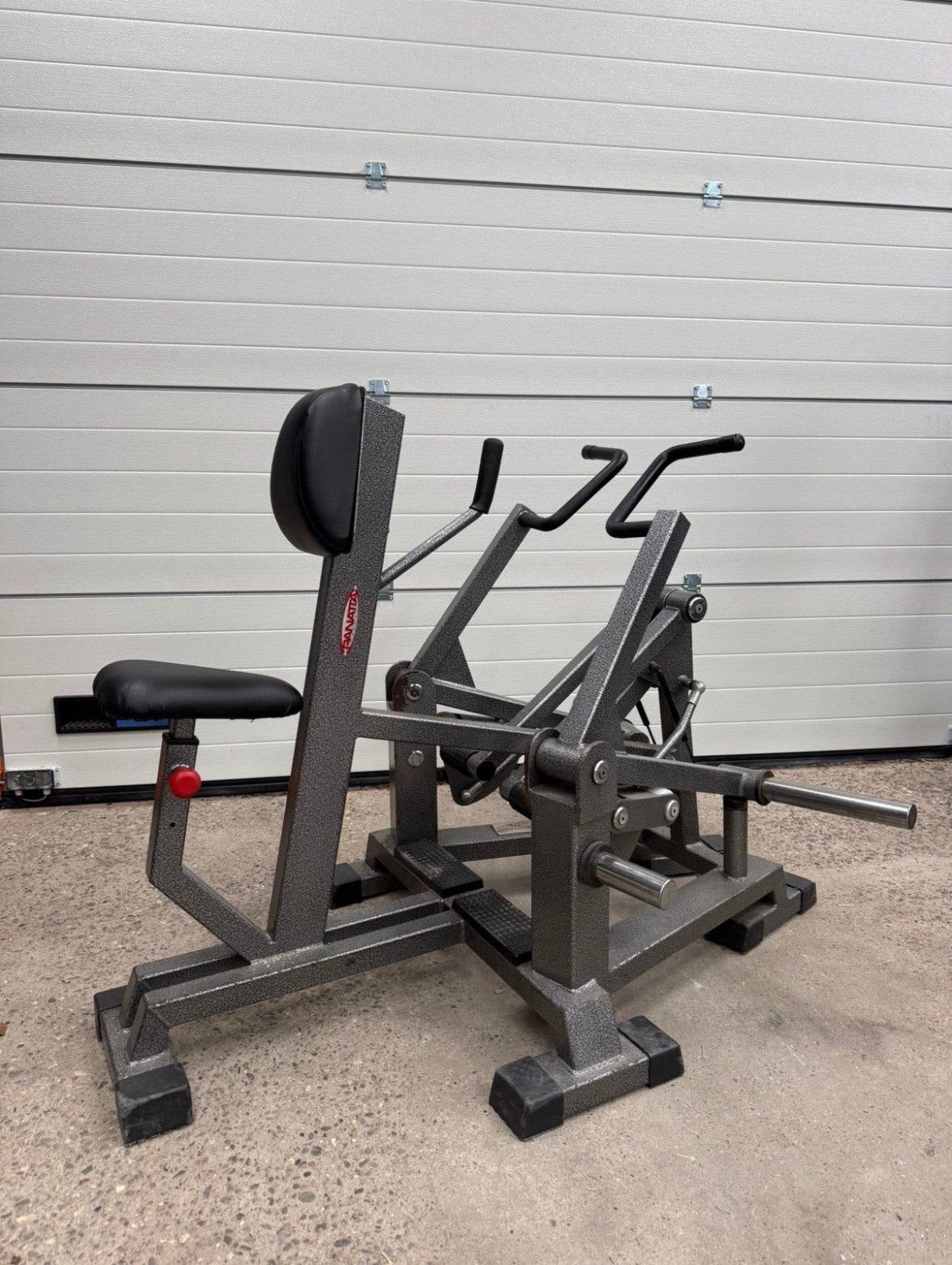 Panatta plate loaded row / seated row / fitness / gym, Ophalen, Benen, Gebruikt, -