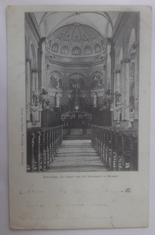 AK - Haaren - Inwendige der Kapel van het seminarie (1902), Verzenden, Voor 1920, Gelopen, Noord-Brabant