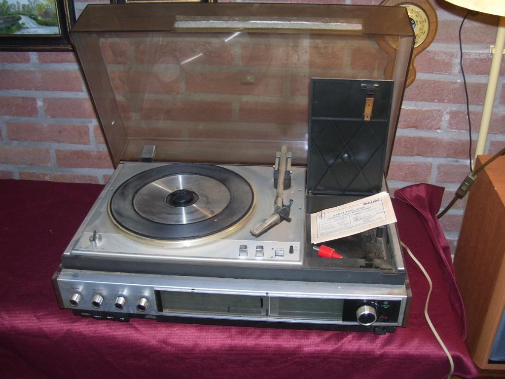 PLATENSPELER PHILIPS, Philips, Automatisch, Ophalen of Verzenden, Zo goed als nieuw