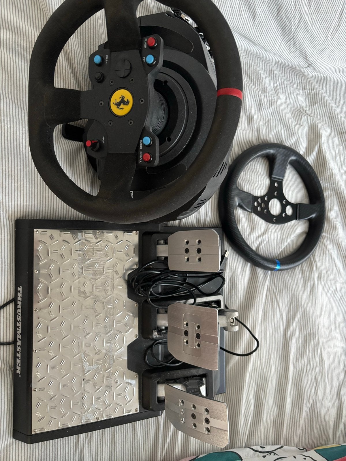 Thrustmaster T300+ T-LCM Pedalen (PS4/PS5/PC), Ophalen, Racestuur, Gebruikt, Force feedback