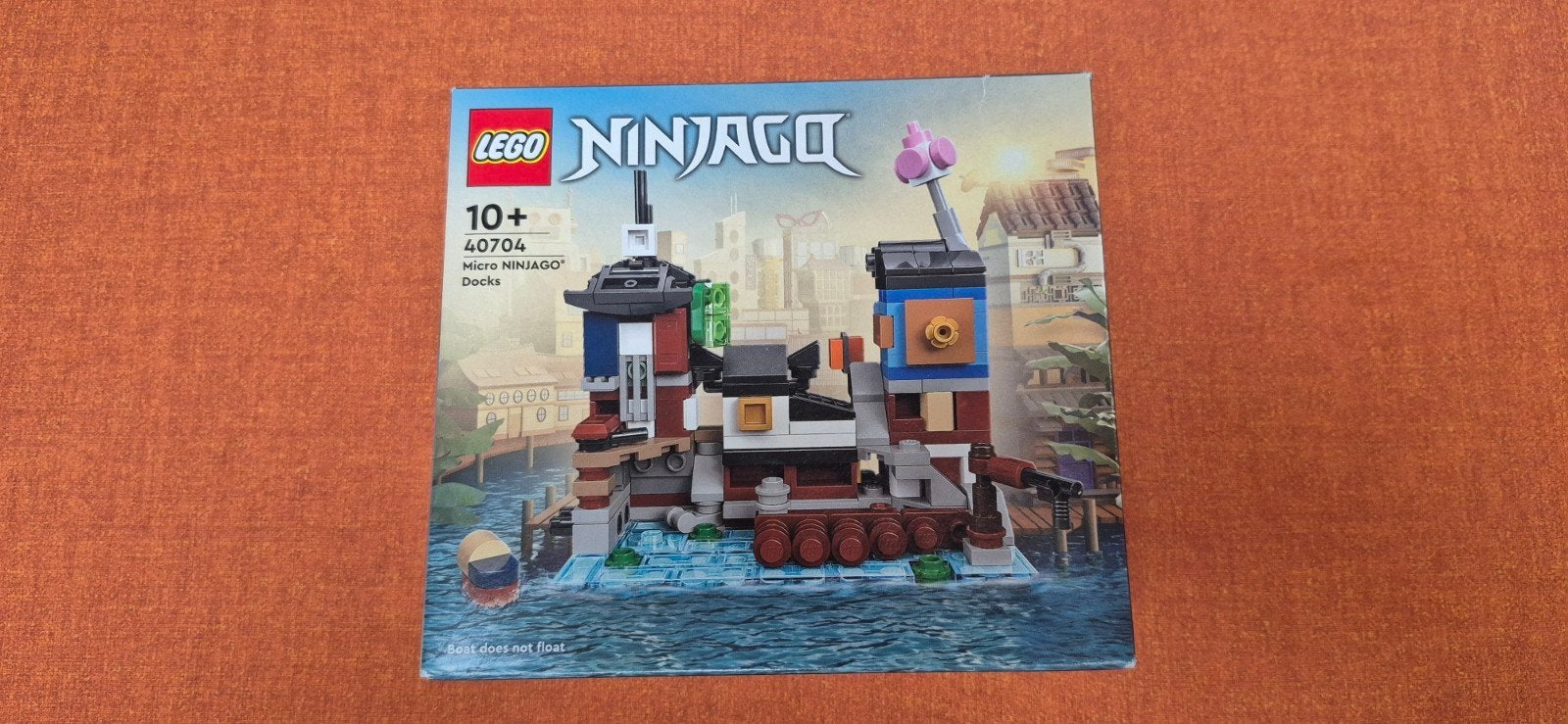 LEGO Ninjago 40704 Micro Ninjago Docks - Nieuw in doos, Ophalen of Verzenden, Nieuw, Overige merken