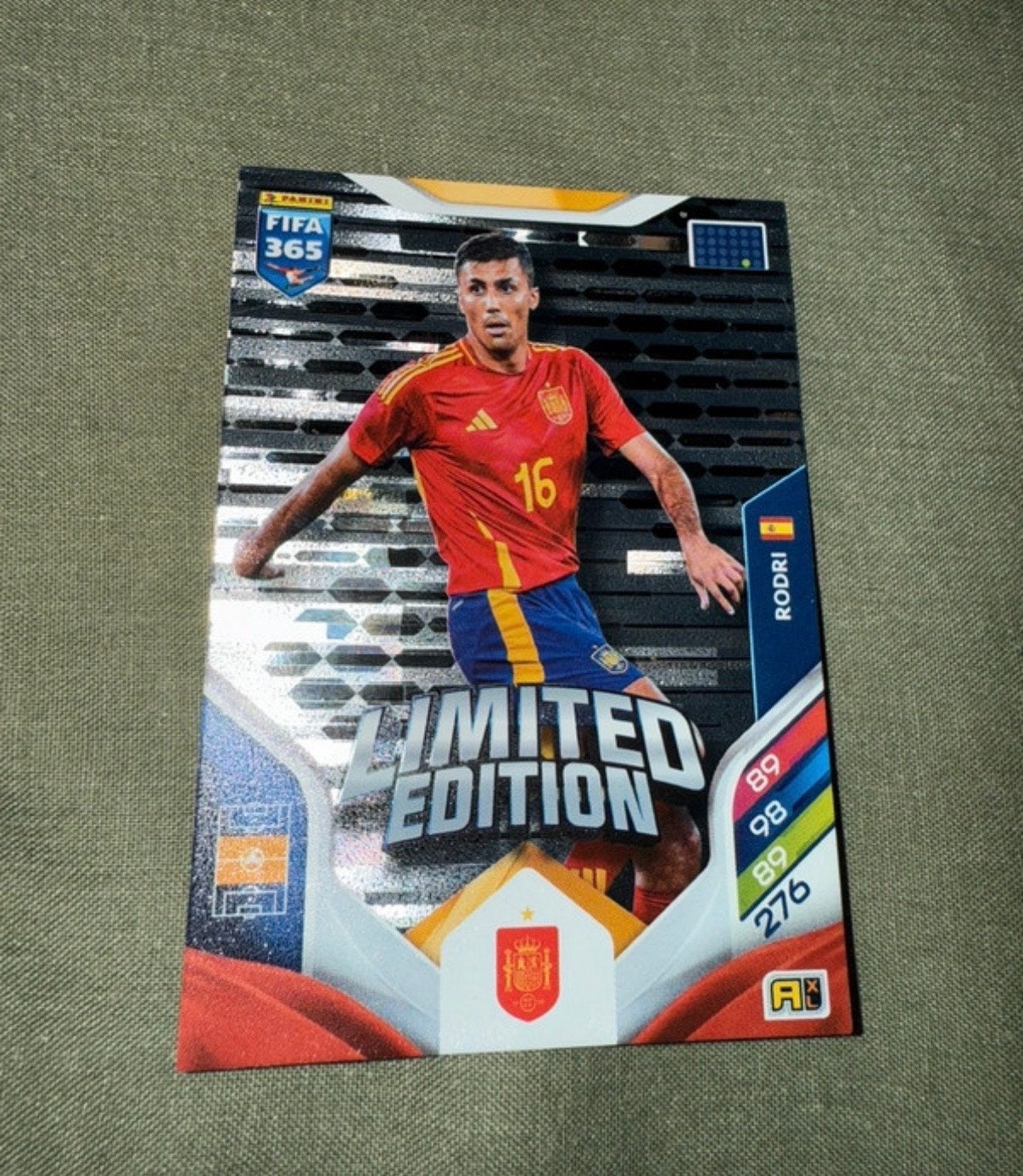 Panini FIFA 365 Adrenalyn XL Limited Edition Rodri, Ophalen of Verzenden, Nieuw, Buitenlandse clubs, Spelerskaart
