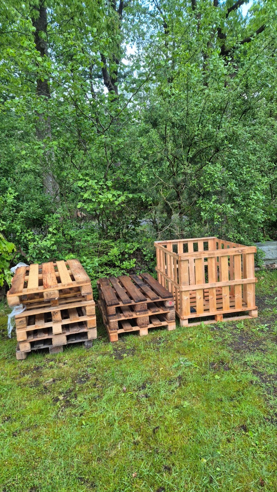 5x Euro pallets ophalen voor kratje bier, Minder dan 3 m³, Ophalen