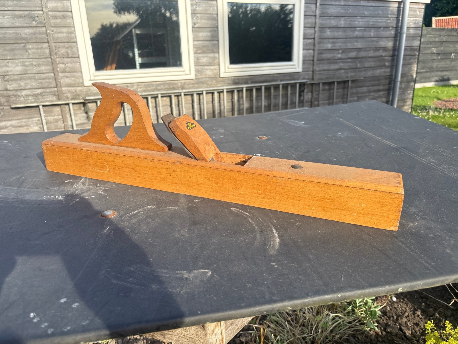 Houten schaaf Nooitgedacht 65 cm, Ophalen of Verzenden, Gebruikt, Overige typen, Nooitgedacht