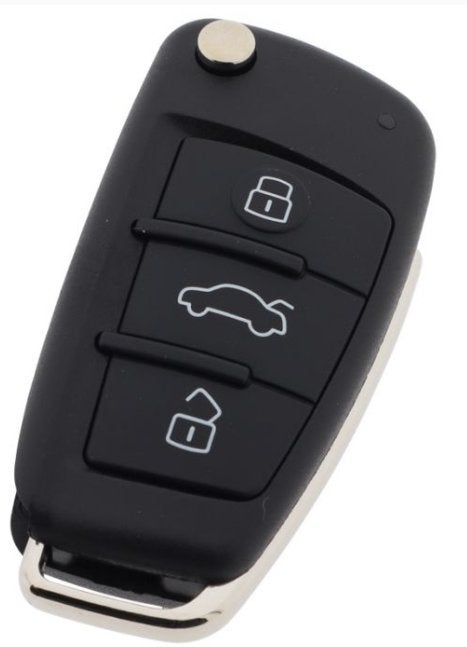 Audi A4 / S4 / RS4 (of 6) 3-Button Flip Key Fob Remote, Ophalen of Verzenden, Nieuw, Audi