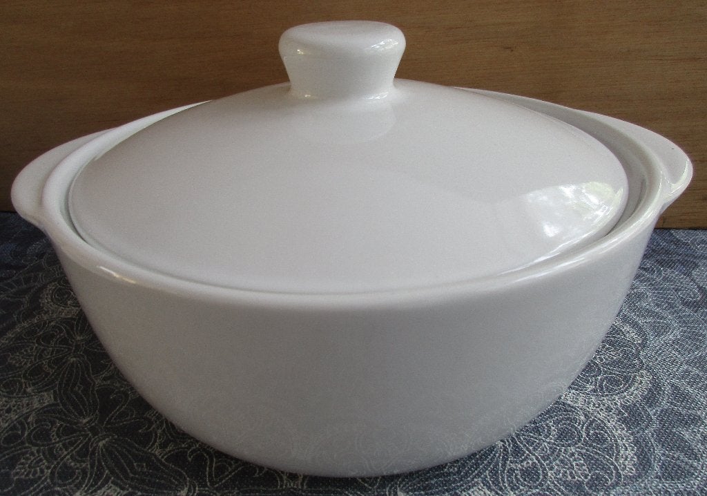 Vivo  Villeroy & Boch, Ovenschaal met deksel, AH actie, Schaal, Rond, Ophalen of Verzenden, Glas