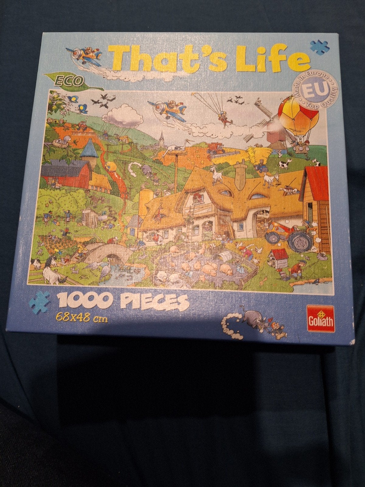 thats life puzzel boerderij, Hobby en Vrije tijd, Denksport en Puzzels, Ophalen of Verzenden, 500 t/m 1500 stukjes, Zo goed als nieuw