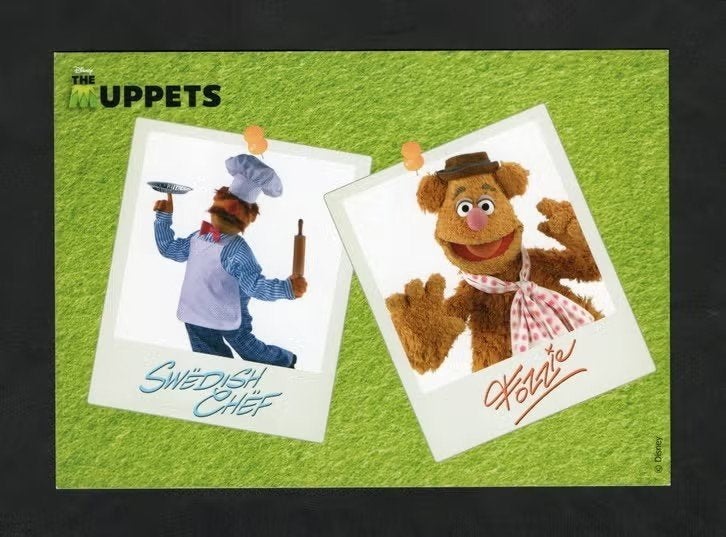 The Muppets Fozzie Swëdish Chëf Disney., Verzamelen, Ophalen of Verzenden, 1980 tot heden, Ongelopen, Kinderen