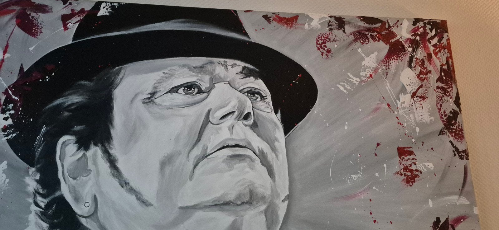 Schilderij Andre Hazes- Uniek Kunstwerk, Ophalen of Verzenden