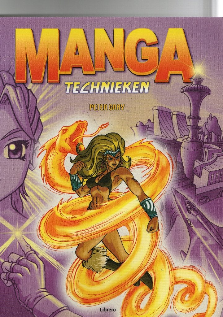 Peter Gray. Manga Technieken., Ophalen, Zo goed als nieuw, Tekenen en Schilderen