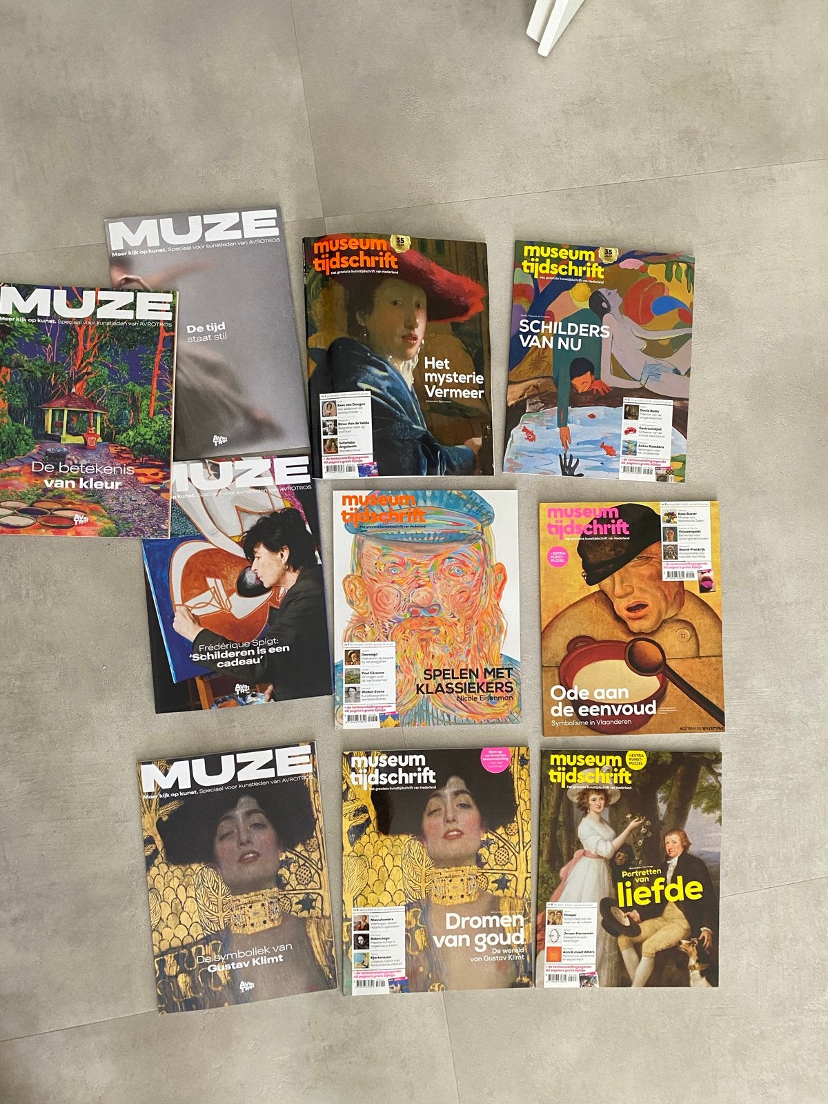 Kunsttijdschriften Muze & Museumtijdschrift 2022-2023, Ophalen of Verzenden, Gelezen, Overige typen