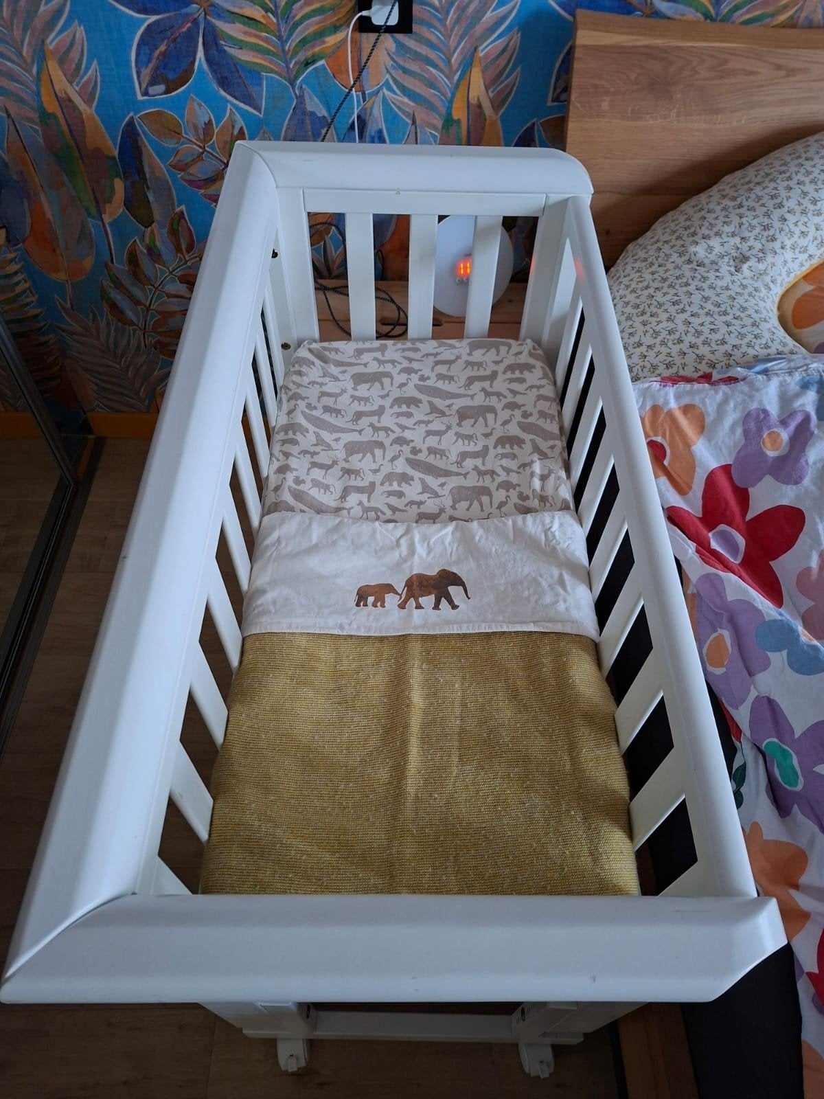 Troll sun cosleeper wieg matrasmaat 50x90 cm, Kinderen en Baby's, Babywiegjes en Ledikanten, Ophalen of Verzenden, Wieg