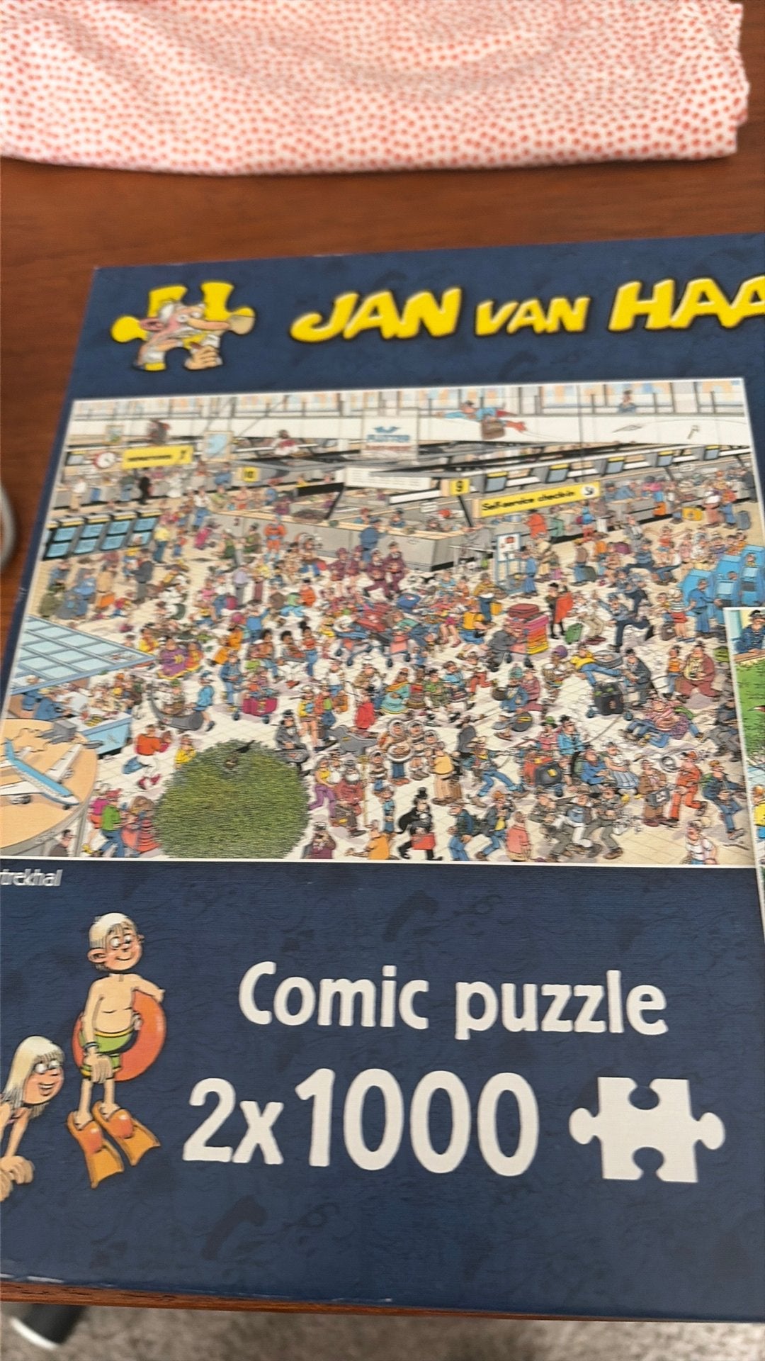 Jan v Haasteren, Ophalen, 500 t/m 1500 stukjes, Zo goed als nieuw