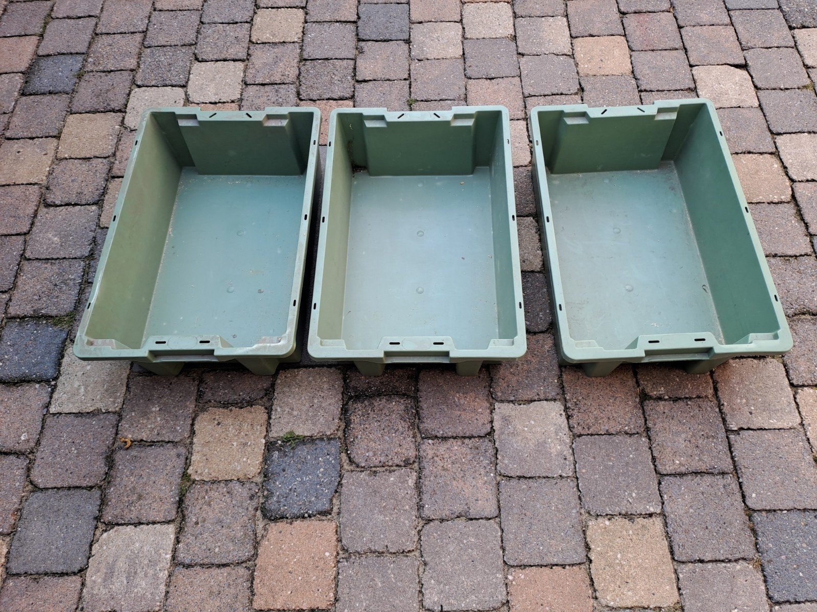 kunstof bakken Overtoom, Ophalen, Minder dan 40 cm, Bak of Kist, Minder dan 35 cm