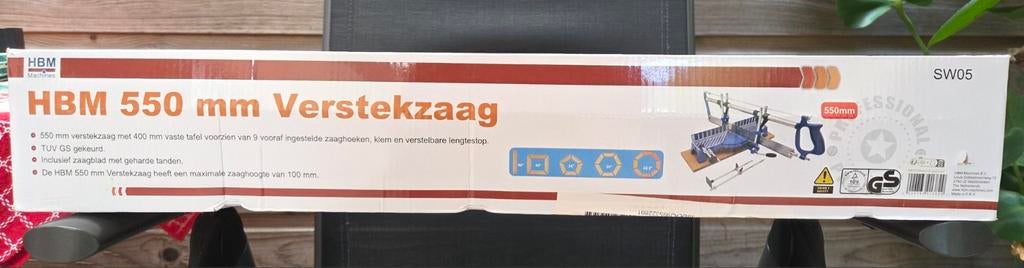 Verstekzaag HBM, 70 mm of meer, Nieuw, Ophalen of Verzenden, Afkortzaag