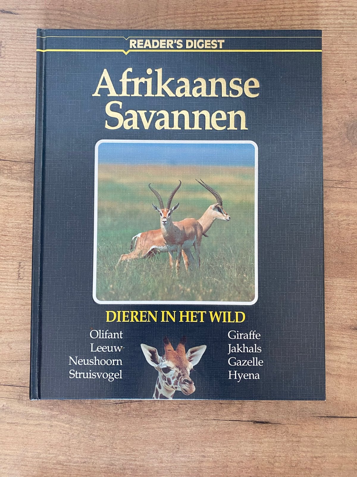 Afrikaanse Savannen - Dieren in het Wild Reader's Digest, Ophalen of Verzenden, Zo goed als nieuw, Natuur algemeen