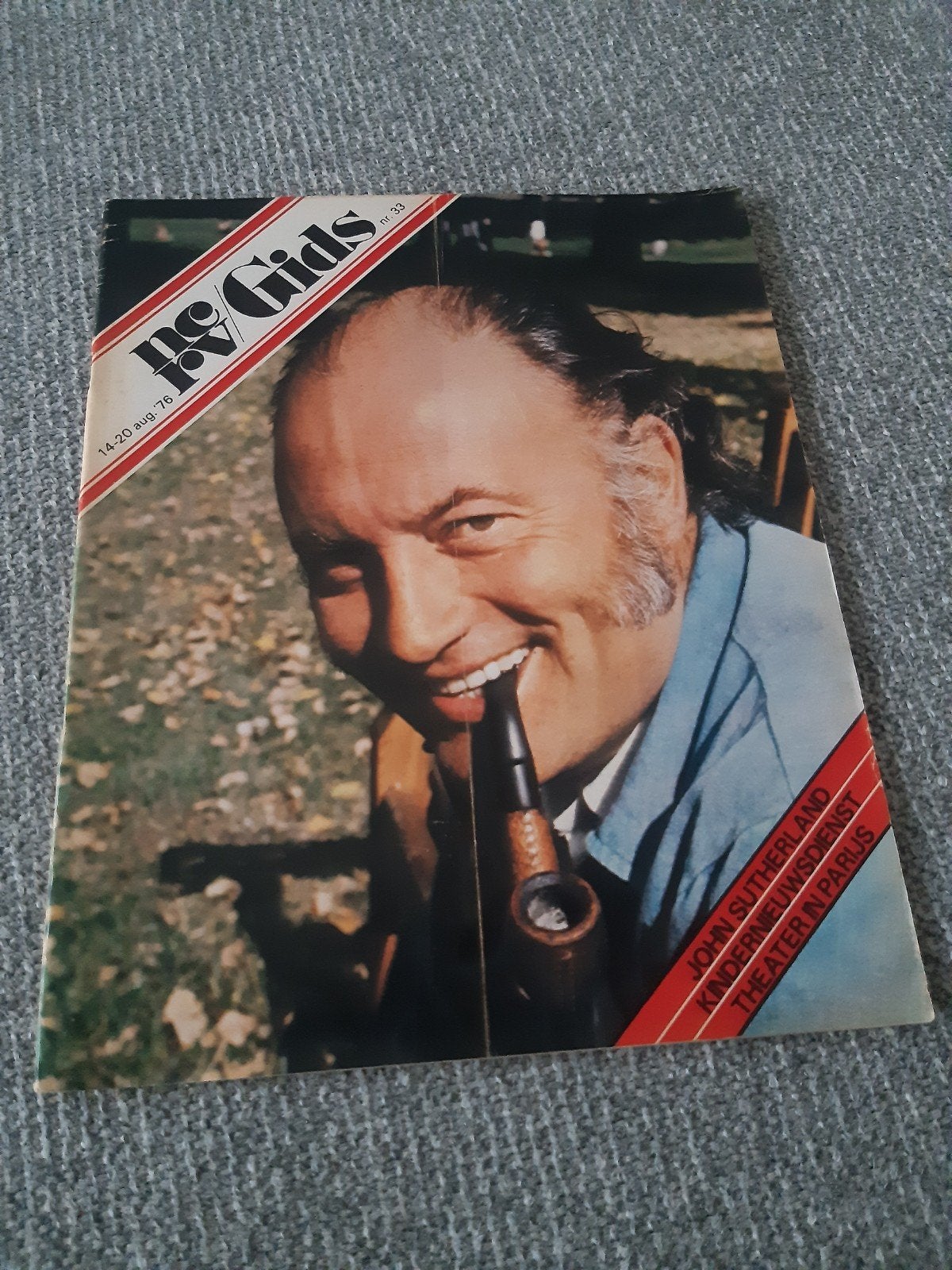 33.NCRV 1976. John Sutherland. Jodie Foster. Janis Ian. Susa, Verzamelen, Tijdschriften, Kranten en Knipsels, Verzenden, 1980 tot heden