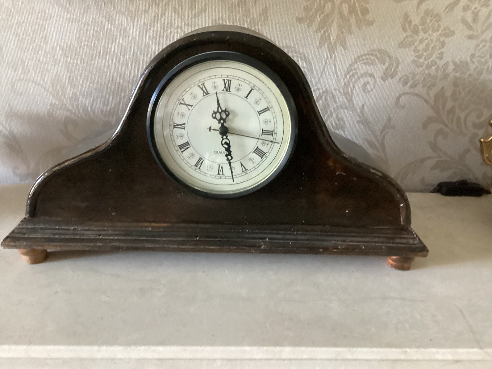 Pendule klok, Huis en Inrichting, Woonaccessoires | Klokken, Ophalen, Zo goed als nieuw, Wandklok