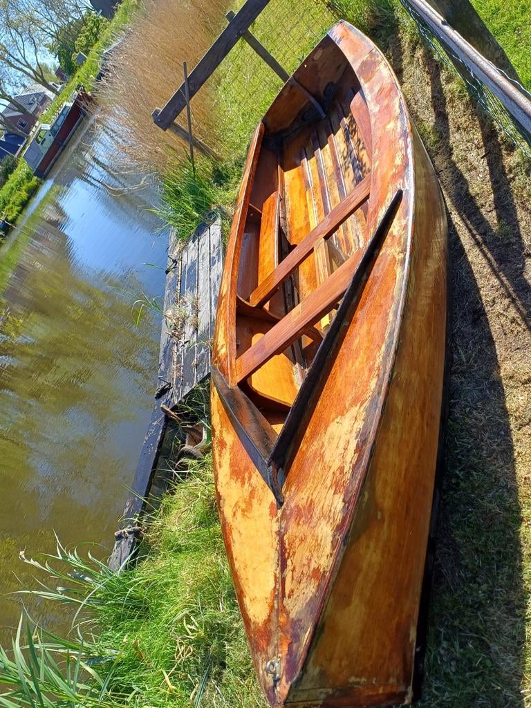 Houten bootje, Ophalen of Verzenden, Gebruikt, Overige typen