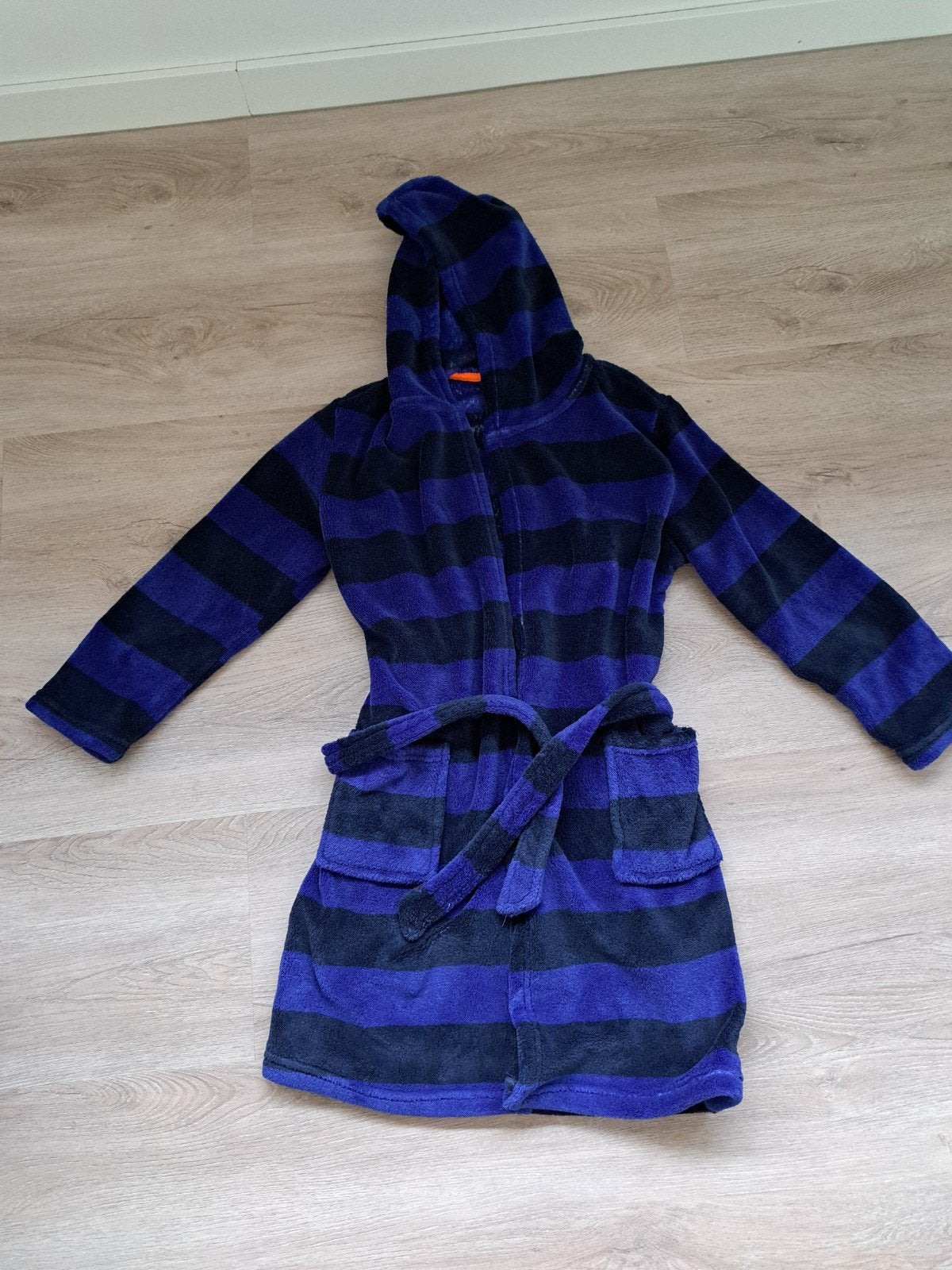 Badjas Hema maat 134/140, Nacht- of Onderkleding, Ophalen of Verzenden, Zo goed als nieuw, Hema