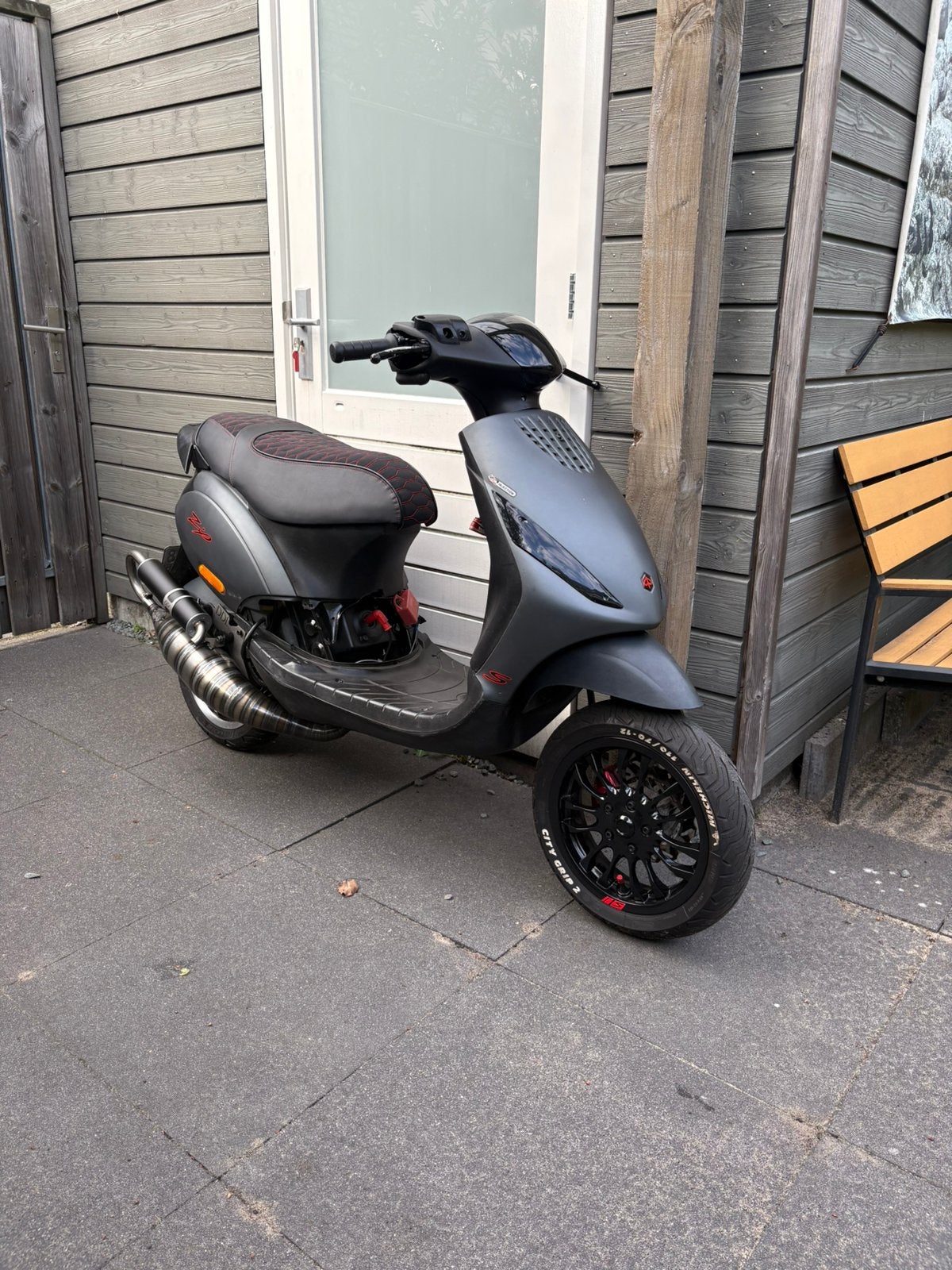 zip 183cc stage 2 brom, Fietsen en Brommers, Ophalen of Verzenden, Zo goed als nieuw, Benzine, Zip