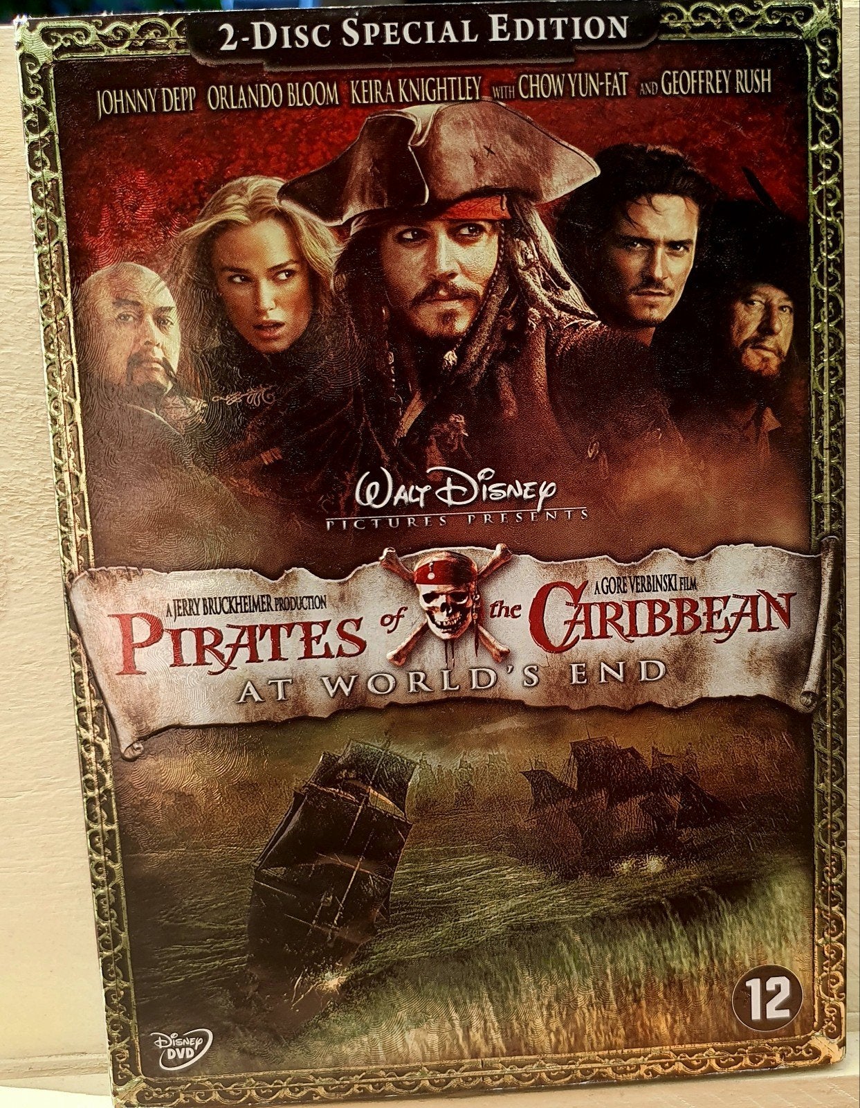 Pirates of the Caribbean: At World's End 2-Disc DVD, Vanaf 12 jaar, Ophalen of Verzenden, Gebruikt