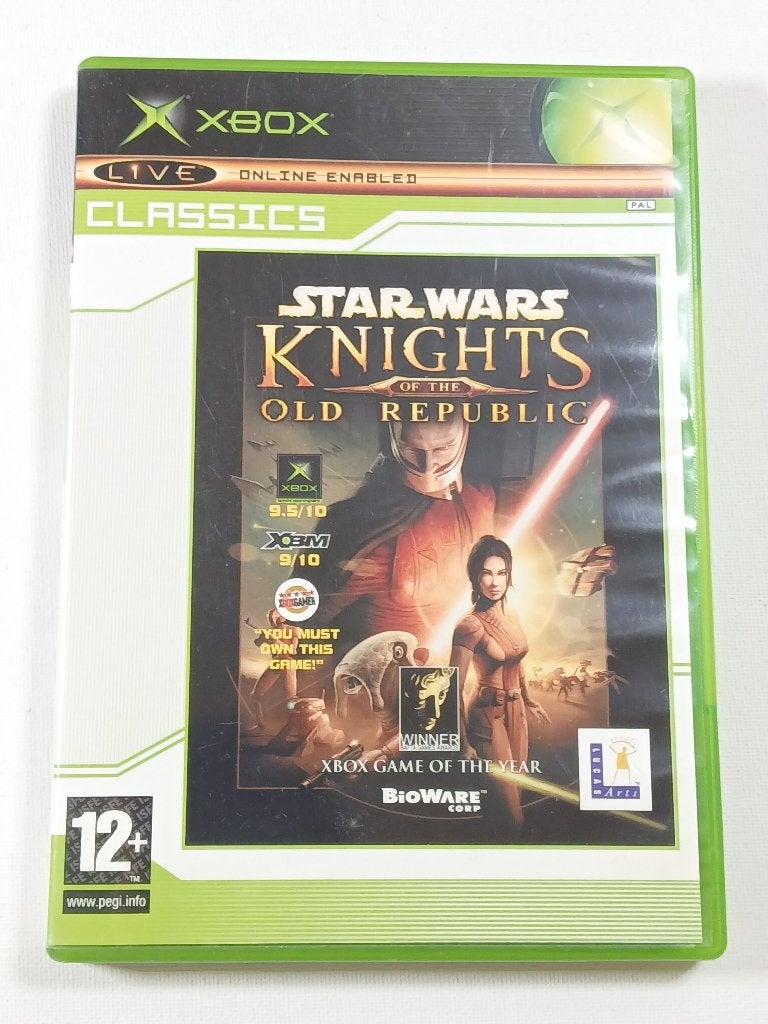 Star Wars Knights of the Old Republic - XBOX - Compleet, Spelcomputers en Games, Avontuur en Actie, Gebruikt, Microsoft, 1 speler